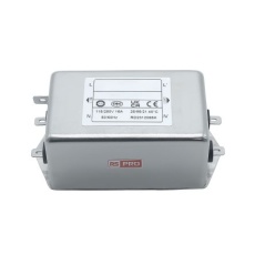 【286-7281】EMIフィルタ、電源ラインフィルタ、ノイズフィルタ、16A、115 / 250 V ac、1.相 シャーシーマウント