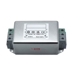 【286-7283】EMIフィルタ、電源ラインフィルタ、ノイズフィルタ、16A、115 / 250 V ac、1.相 シャーシーマウント