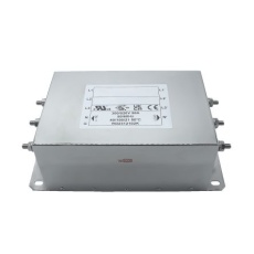 【286-7327】EMIフィルタ、電源ラインフィルタ、ノイズフィルタ、50A、300/520 V ac、3相 シャーシーマウント