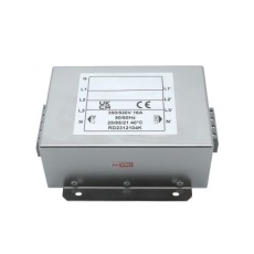 【286-7329】EMIフィルタ、電源ラインフィルタ、ノイズフィルタ、16A、300/520 V ac、3相 シャーシーマウント