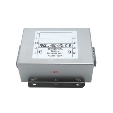 【286-7333】EMIフィルタ、電源ラインフィルタ、ノイズフィルタ、50A、300/520 V ac、3相 シャーシーマウント