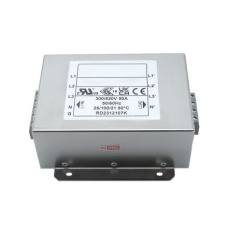 【286-7336】EMIフィルタ、電源ラインフィルタ、ノイズフィルタ、16A、300/520 V ac、3相 シャーシーマウント