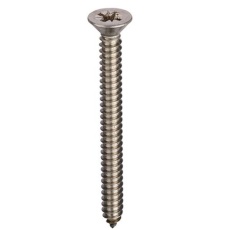 【287-3892】タッピング ネジ 長さ(メートルねじ):9.5mm 皿頭 ステンレス鋼(100個入り)