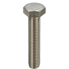 【287-3933】六角ボルト M8 x 100.0mm A2 / 304ステンレススチール(50個入り)