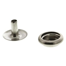 【287-7701】ESDスナップ、スタッド&スナップ(100個入り)