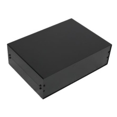 【288-3190】アルミケース アルミニウム 250 x 350 x 110mm IP40 Black