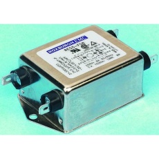 【386-4239】RFIフィルタ、5A、250 V ac、単相 シャーシーマウント