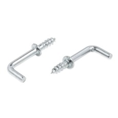 【397-5424】フック スチール 20mm(10個入り)