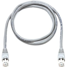 【400-9742】Cat5e イーサネットケーブル、RJ45-RJ45、2m、グレー、U/FTP