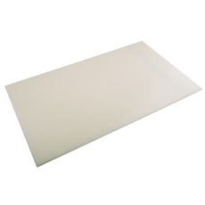 【408-3936】プラスチックシート ナチュラル、500mm x 305mm x 5mm(2個入り)