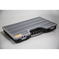 【435-0191】パーツケース 高さ:60mm 区画数:17、奥行:510mm