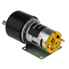 【454-0855】ブラシ付きギア DCギヤードモータ 12V 59 Ncm 12 rpm