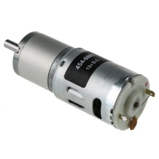 【454-0883】DCギヤードモータ ブラシ付きギア 12V 98 Ncm