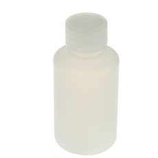 【461-0415】HDPE製 細口 丸形ボトル 125ml