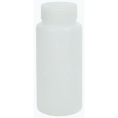 【461-0566】HDPE製 広口 丸形ボトル 2L(5個入り)