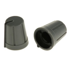 【467-6724】プラスチック ポテンショメータ ノブ、6.4mm、D字型軸 直径:13mm、Push-On