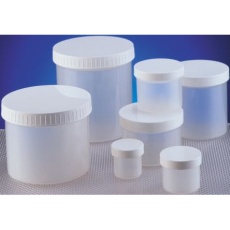 【478-1719】PP製 広口 丸形ボトル 950ml(24個入り)