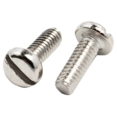 【482-7679】なべ形 小ねじ M2 6.0mm 真鍮(100個入り)