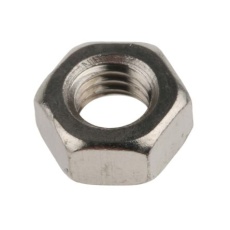 【483-0552】六角ナット M6 真鍮(100個入り)