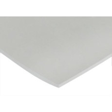 【506-3315】ゴムスポンジシート 白、600mm x 3mm x 600mm