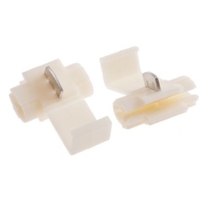 【510-8755】スプライスコネクタ 0.75mm2 2.5mm2 18AWG 14AWG 絶縁 Tap 白(50個入り)