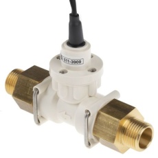 【511-3909】フローコントローラ 2.5→ 30.0 L/min、4.5 → 24 V dc