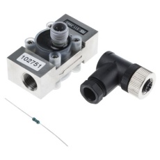 【511-3965】液体 流量計、6.5 L/min、4.5 → 24 V dc