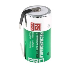 【511-4801】単一充電池 HR20 あり