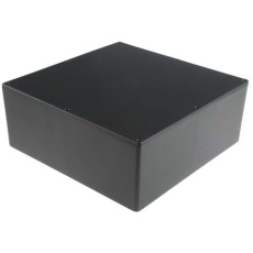 【517-4011】アルミニウム 250 x 250 x 100mm Black