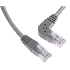 【528-0138】Cat5e イーサネットケーブル、RJ45-RJ45、3m、グレー、U/UTP