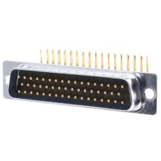 【528-3698】D-subコネクタ 50極 オス スルーホール実装