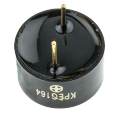 【535-8174】連続 圧電ブザー、4kHz、80dB、スルーホール