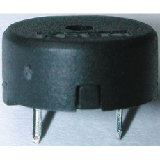 【535-8180】連続 圧電ブザー、4kHz、80dB、スルーホール