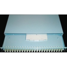 【536-7803】光ファイバパッチパネル LC 24極