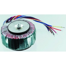【540-4974】トロイダルトランス 1次:115V ac 230V ac 2次:2x55V ac 電力:50VA