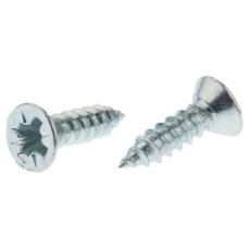【546-5480】タッピング ネジ 長さ(メートルねじ):13mm 皿頭 スチール(100個入り)