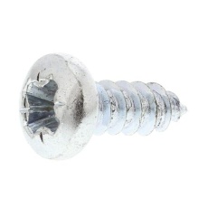 【546-5654】タッピング ネジ 長さ(メートルねじ):9.5mm なべ形 スチール(100個入り)