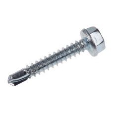 【546-5828】ドリルネジ 4.2mm 六角ワッシャー(100個入り)