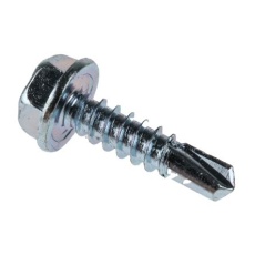 【546-5856】ドリルネジ 4.8mm 六角ワッシャー(100個入り)