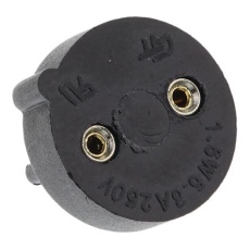 【611-9037】基板取り付けヒューズホルダ 6.3A 250V ac 基板実装