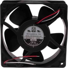 【619-6573】軸流ファン 電源電圧:24 V dc、DC、120 x 120 x 38mm
