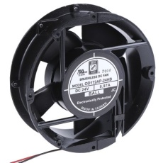 【619-6680】軸流ファン 電源電圧:24 V dc、DC、172 x 51mm