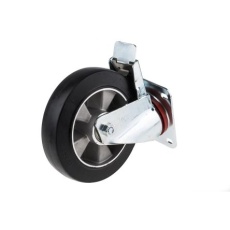 【621-9086】キャスター、460kg、ホイール径:200mm、固定プレート寸法:145 x 110mm