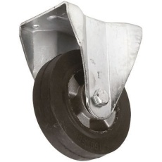 【621-9531】キャスター、330kg、ホイール径:160mm、固定プレート寸法:145 x 110mm