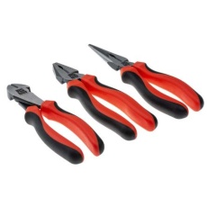 【623-6407】プライヤセット 3個 クロムモリブデン鋼