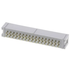 【625-7347】ストレート 基板接続用ピンヘッダ 34極 2.54mm 2列、スルーホール実装