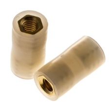 【653-9475】スタンドオフ 丸型 ナイロン66 M4 x 16mm