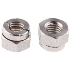 【665-5615】ロックナット M8(10個入り)