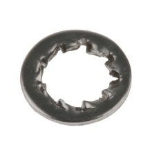 【665-7306】耐振動ワッシャ 外径11.0mm M6 ステンレス(100個入り)