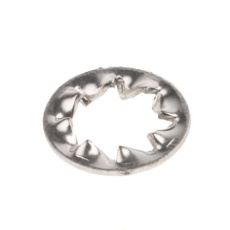 【665-7309】耐振動ワッシャ 外径8.0mm M4 ステンレス(100個入り)